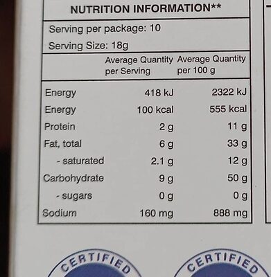 Tastee Bhakhari Jeera 180 gm 