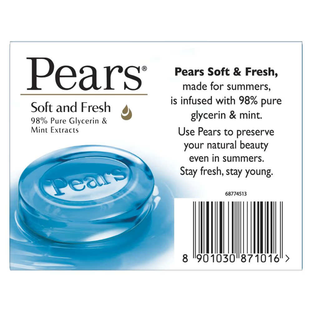 PEARS Soap Soft & Fresh 100 gm