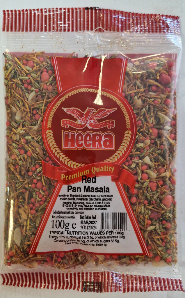[HEERA Red Pan Masala 100 gm] HEERA Red Pan Masala 100 gm