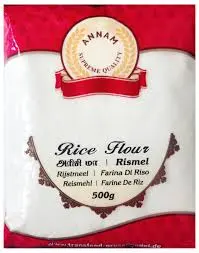 [ANNAM White Rice Flour Unroasted 500 gm] ANNAM White Rice Flour Unroasted 500 gm