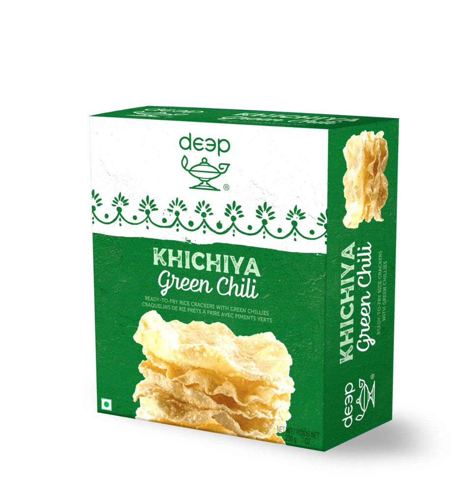 [DEEP Green Chili Khichiya 200 gm] DEEP Green Chili Khichiya 200 gm