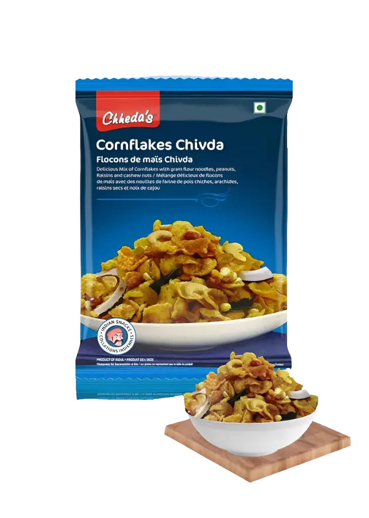Chhedas Cornflakes Chivda-Dryfruit 150 gm