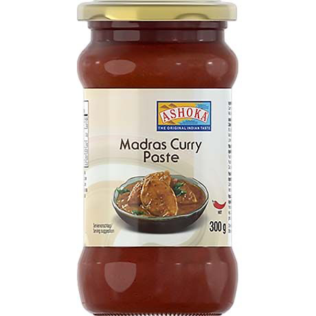 [ASHOKA Curry Paste Madras 300 gm] ASHOKA Curry Paste Madras 300 gm