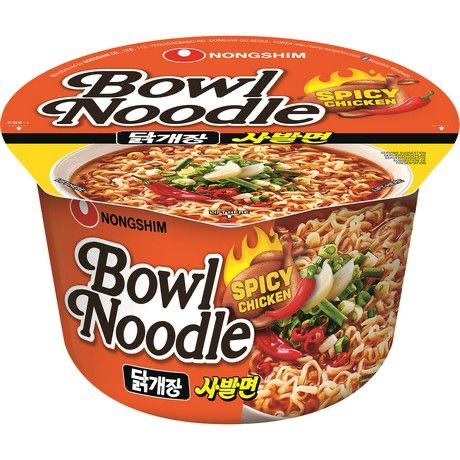 NONGSHIM Instant Bowl Noodle Spicy Chicken 100 gm