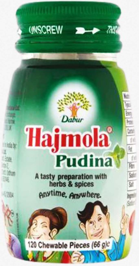 [DABUR Hajmola Phudina 72 gm] DABUR Hajmola Phudina 72 gm