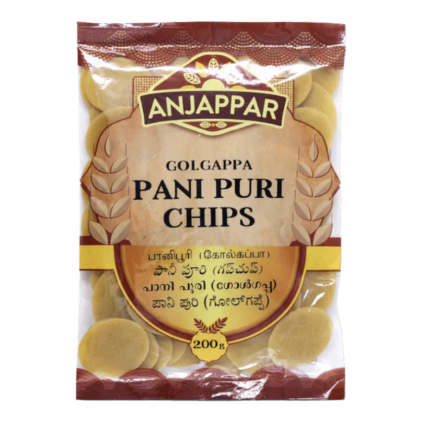 [ANJAPPAR Pani Puri Chips (Gol Gappa) 200 gm] ANJAPPAR Pani Puri Chips (Gol Gappa) 200 gm