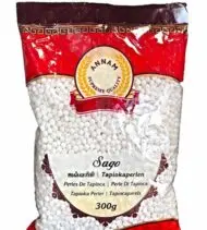 [ANNAM Tapioka Sabudana Big Size 300 gm] ANNAM Tapioka Sabudana Big Size 300 gm