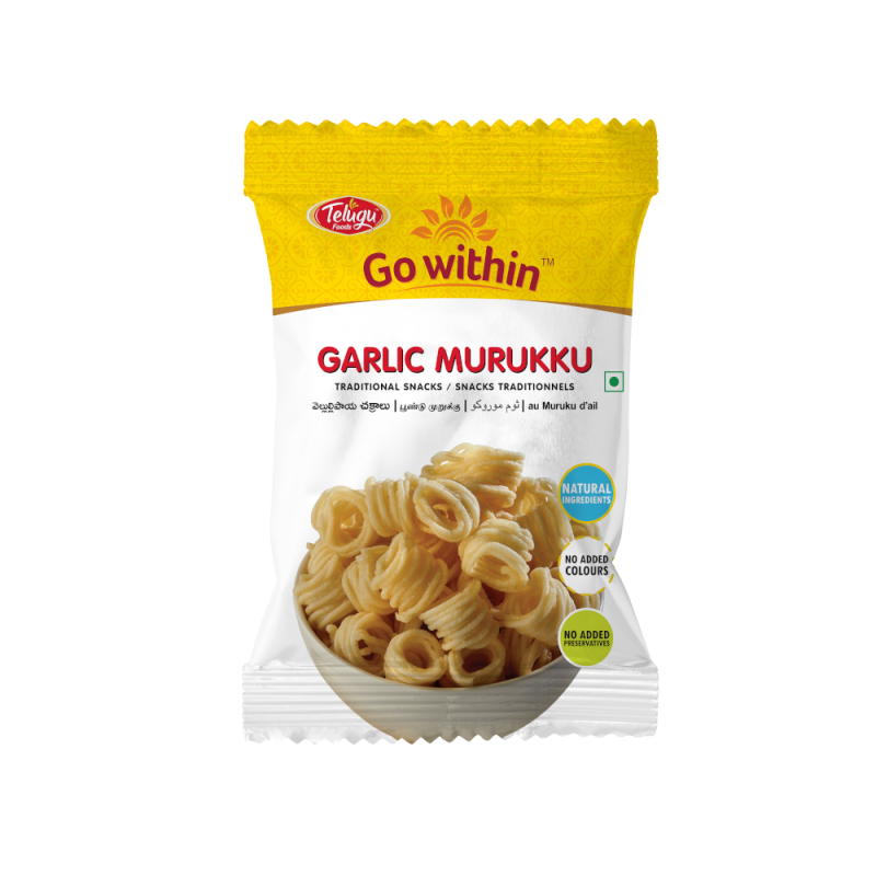 [TELUGU Garlic Murukku 170 gm] TELUGU Garlic Murukku 170 gm