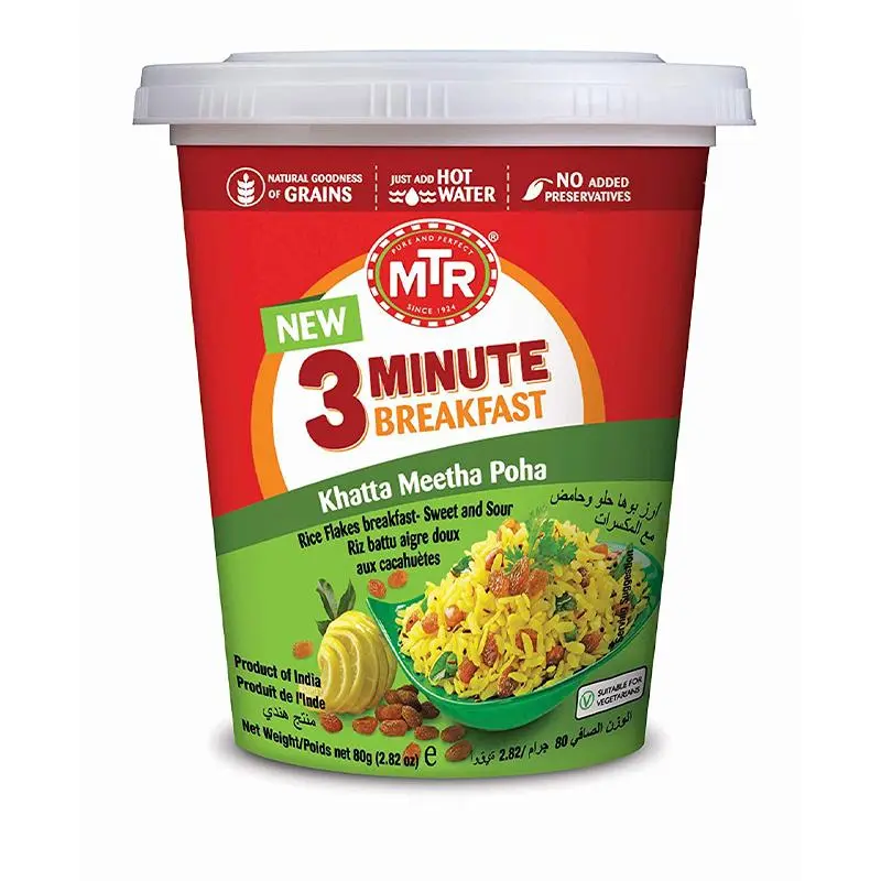 MTR Inst. Khata Mitha Poha Cupa 80 gm