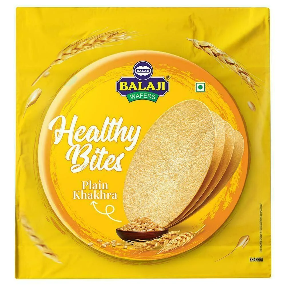 [BALAJI Khakhra Plain 200 gm] BALAJI Khakhra Plain 200 gm