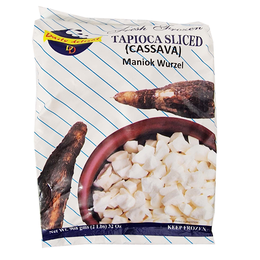 DAILY DELIGHT Frozen Tapioca Sliced 908 gm