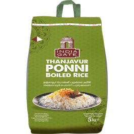 [INDIA GATE Ponni Boiled Rice 5 kg] INDIA GATE Ponni Boiled Rice 5 kg
