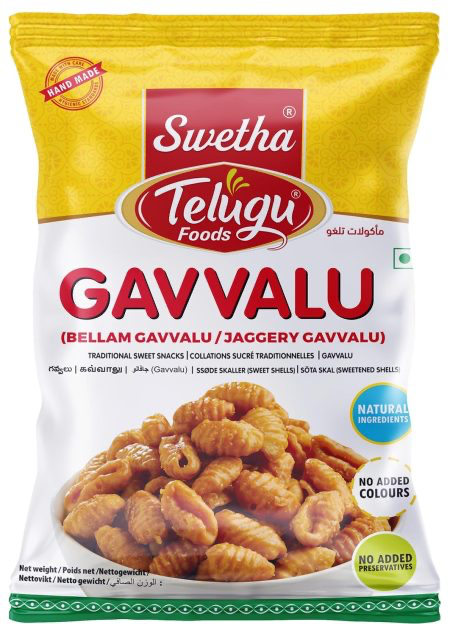 [TELUGU FOOD Bellam Gavvalu 170 gm] TELUGU FOOD Bellam Gavvalu 170 gm