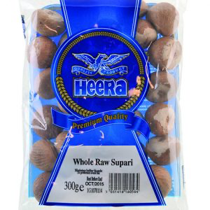 HEERA Raw Whole Supari Plain 300 gm