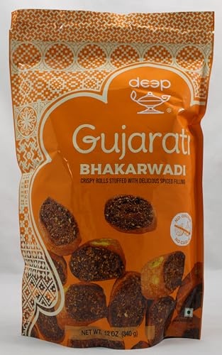 Deep Bhakarwadi w/o Onion Garlic 340 gm