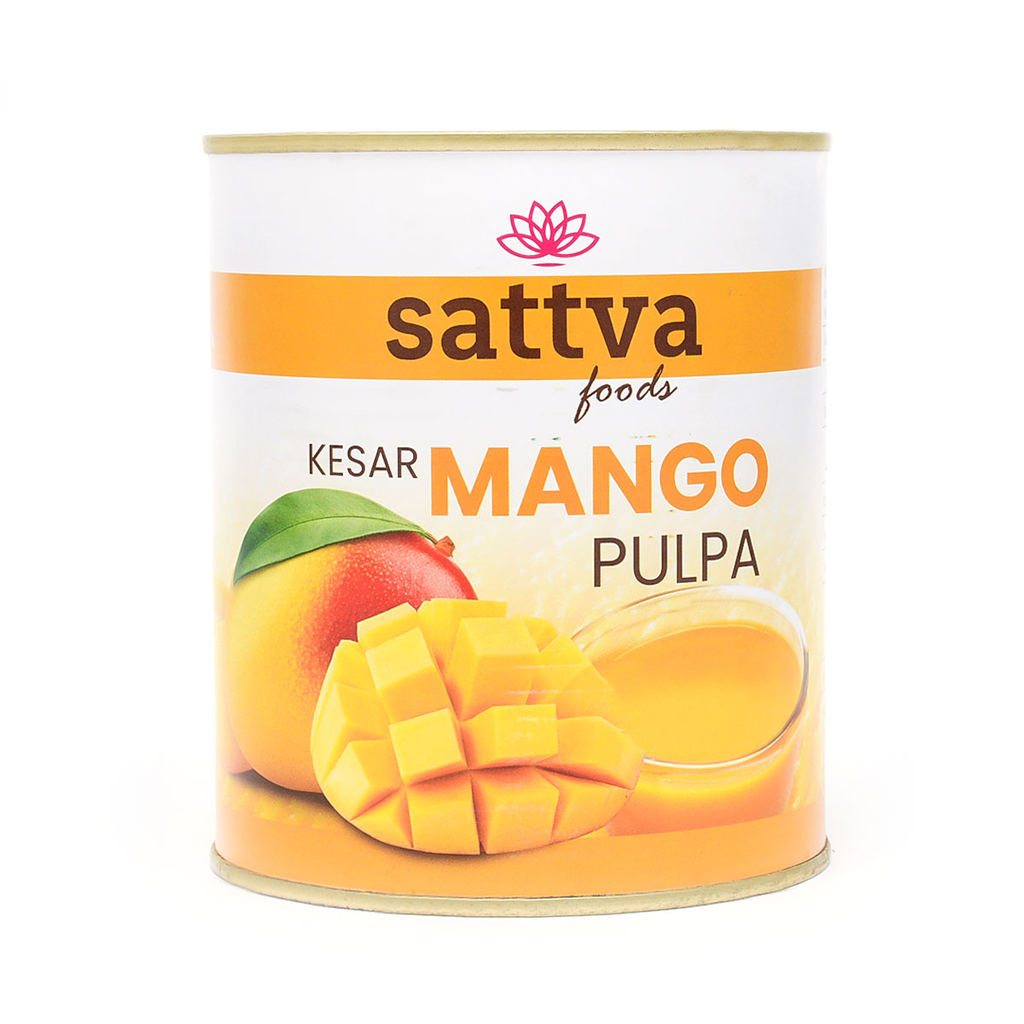SATVA Kesar Mango Pulp 850 Gm
