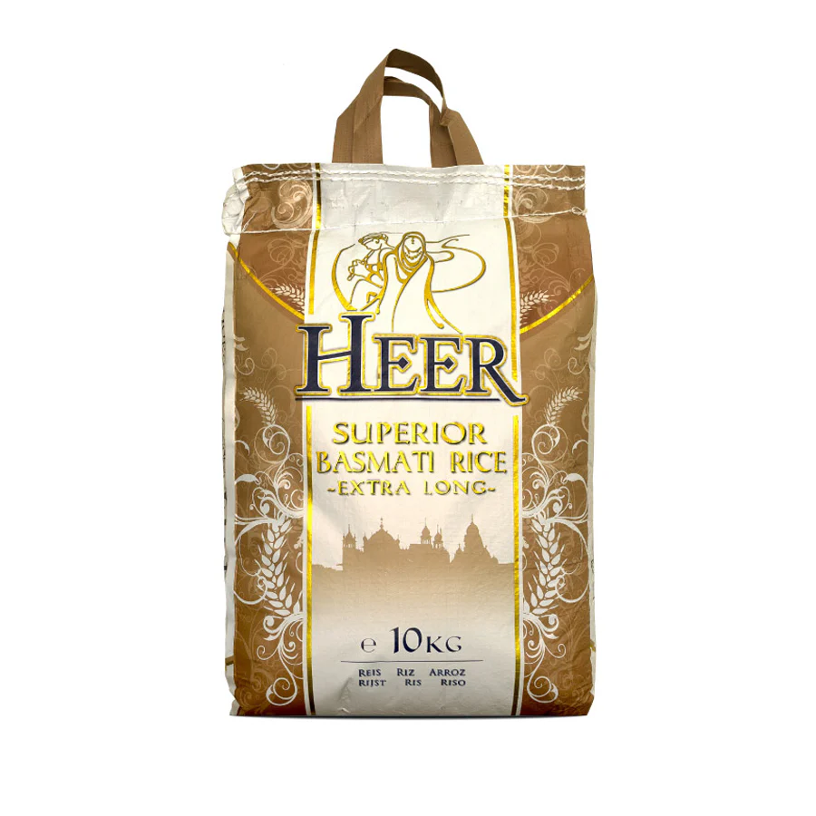 HEER Long Grain Basmati Rice 10 kg