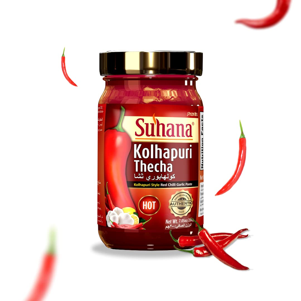 PRAVIN Kolhapuri Red Thecha 200 gm