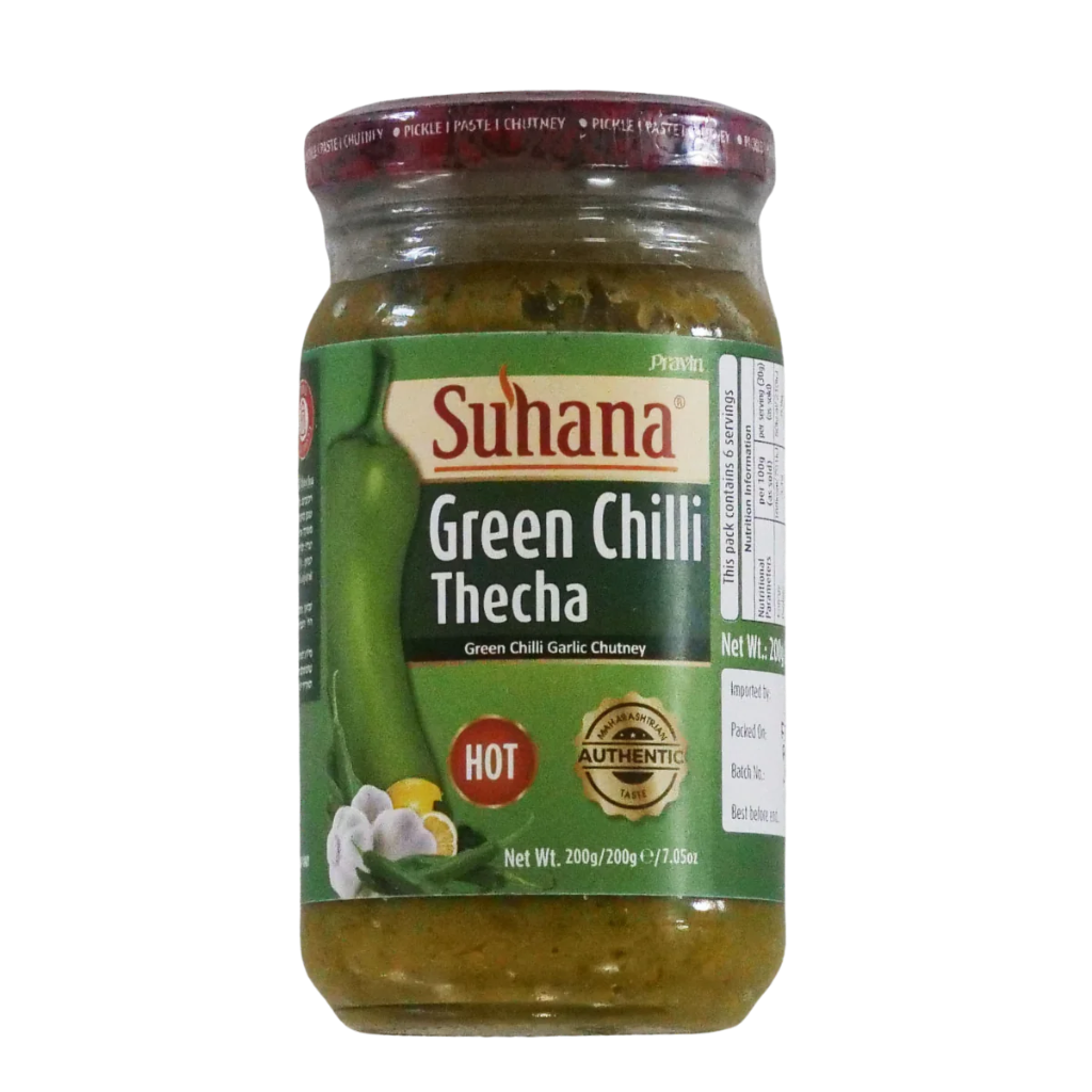 PRAVIN Green Chilli Thecha 200 gm