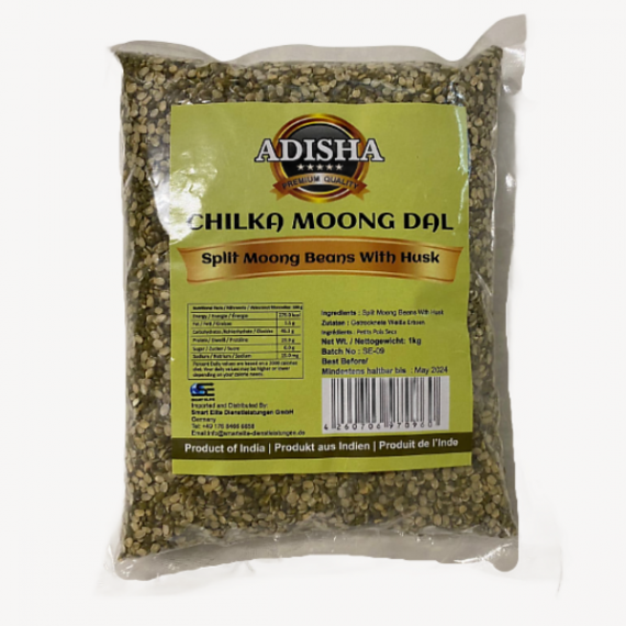 [ADISHA Moong Chilka 500 gm] ADISHA Moong Chilka 500 gm