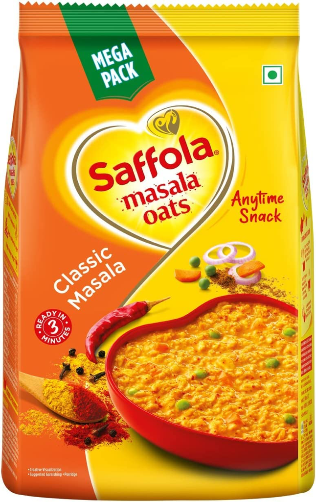 SAFFOLA Masala Oats Classic Masala 500 gm