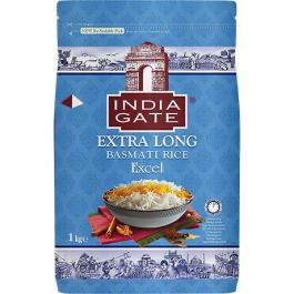 INDIA GATE Extra Long Excel Basmati Rice 1 kg