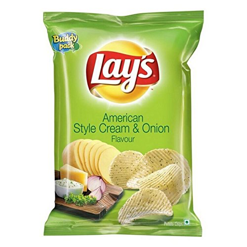 LAYS American Style Cream & Onion 52 gm