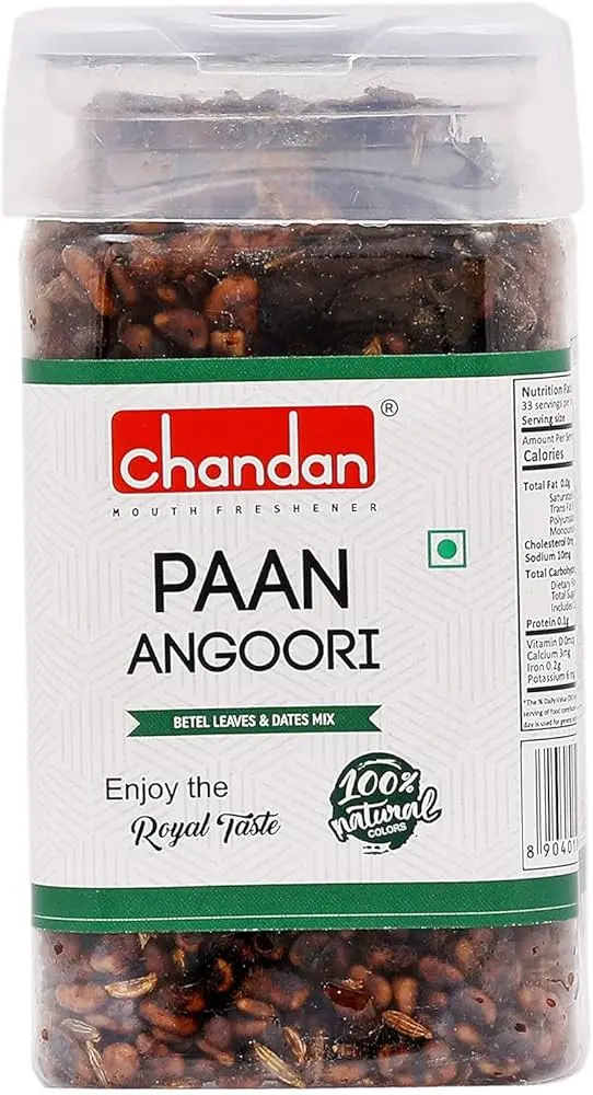 [CHANDAN Mukhwas Pan Angoori 100gm] CHANDAN Mukhwas Pan Angoori 100 gm