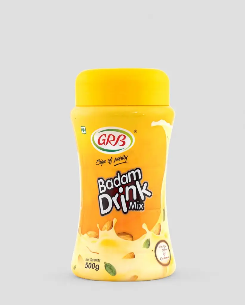 [GRB Badam Drink Jar 500 gm] GRB Badam Drink Jar 500 gm