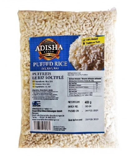 [ADISHA Puffed Rice 400 gm] ADISHA Puffed Rice 400 gm