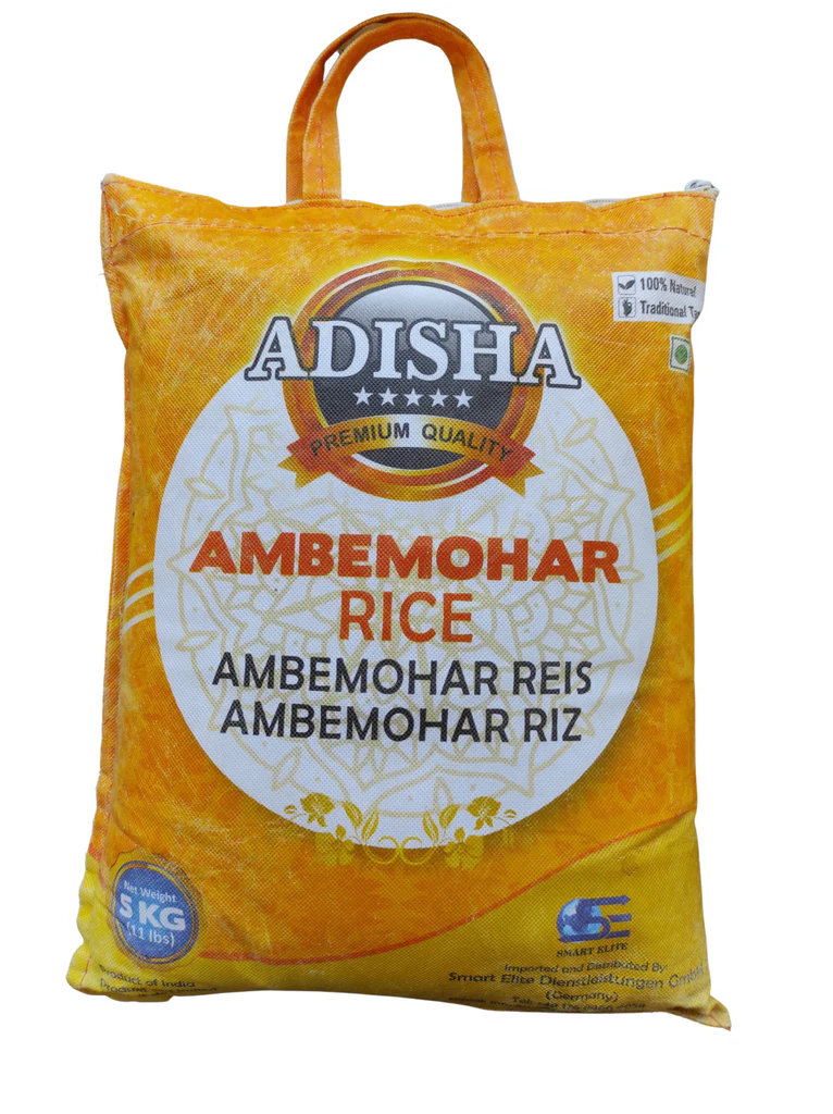 [ADISHA Ambemohar Rice 5 KG] ADISHA Ambemohar Rice 5 KG