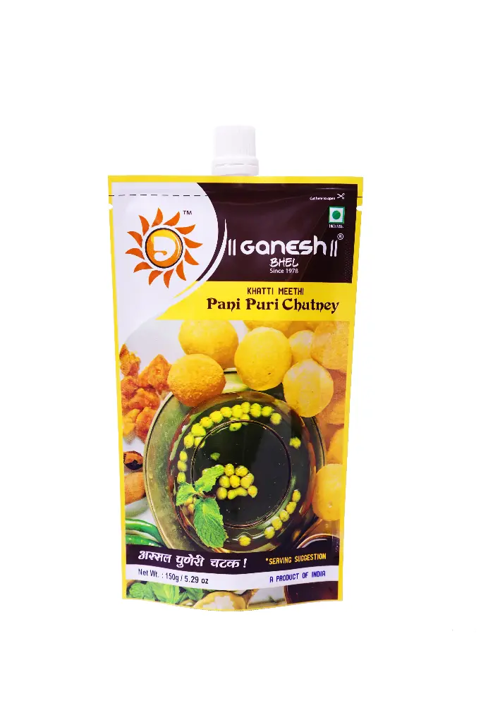 [GANESH BHEL Pani Puri Chutney 150 gm] GANESH BHEL Pani Puri Chutney 150 gm