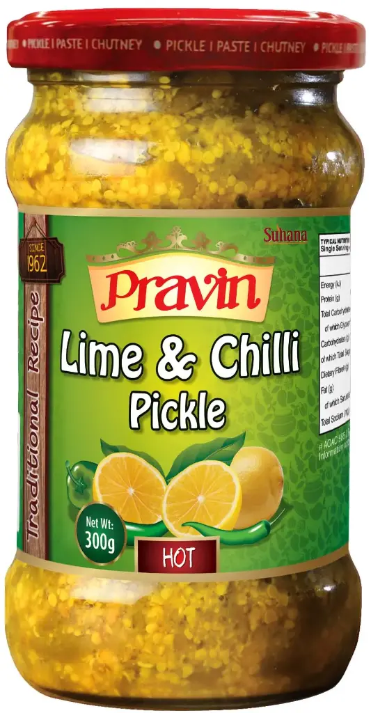 Pravin Lime Chilli Pickle 300 gm