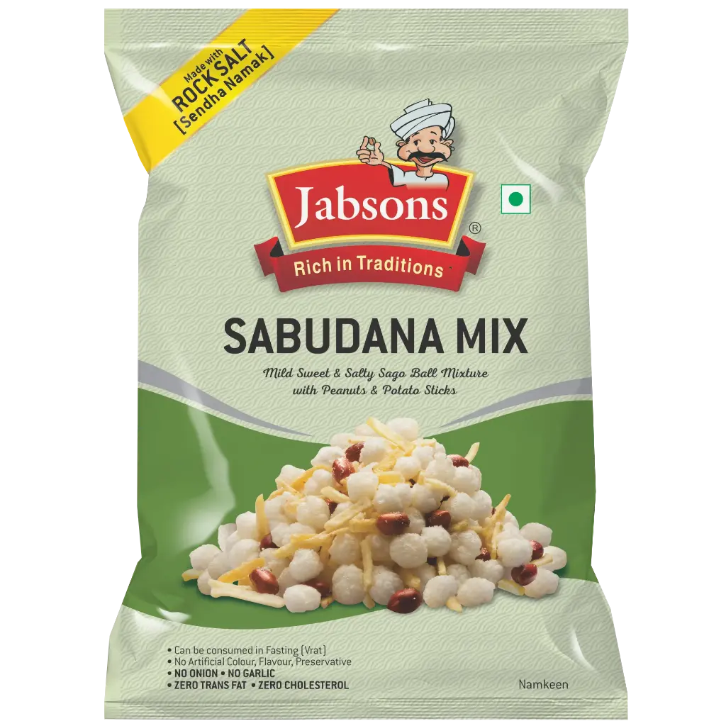 [JABSONS Namkin Sabudana Mix 180 gm] JABSONS Namkin Sabudana Mix 180 gm