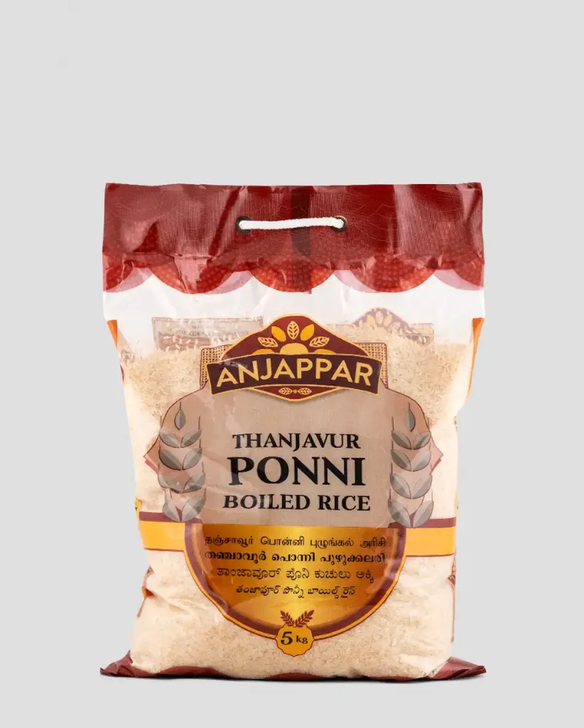 [ANJAPPAR Ponni Boiled Rice 5 kg] ANJAPPAR Ponni Boiled Rice 5 kg