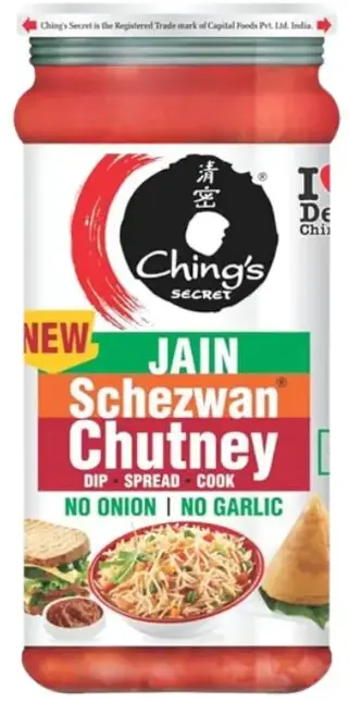 [CHING'S Jain Schezwan Chutney 250 gm] CHING'S Jain Schezwan Chutney 250 gm