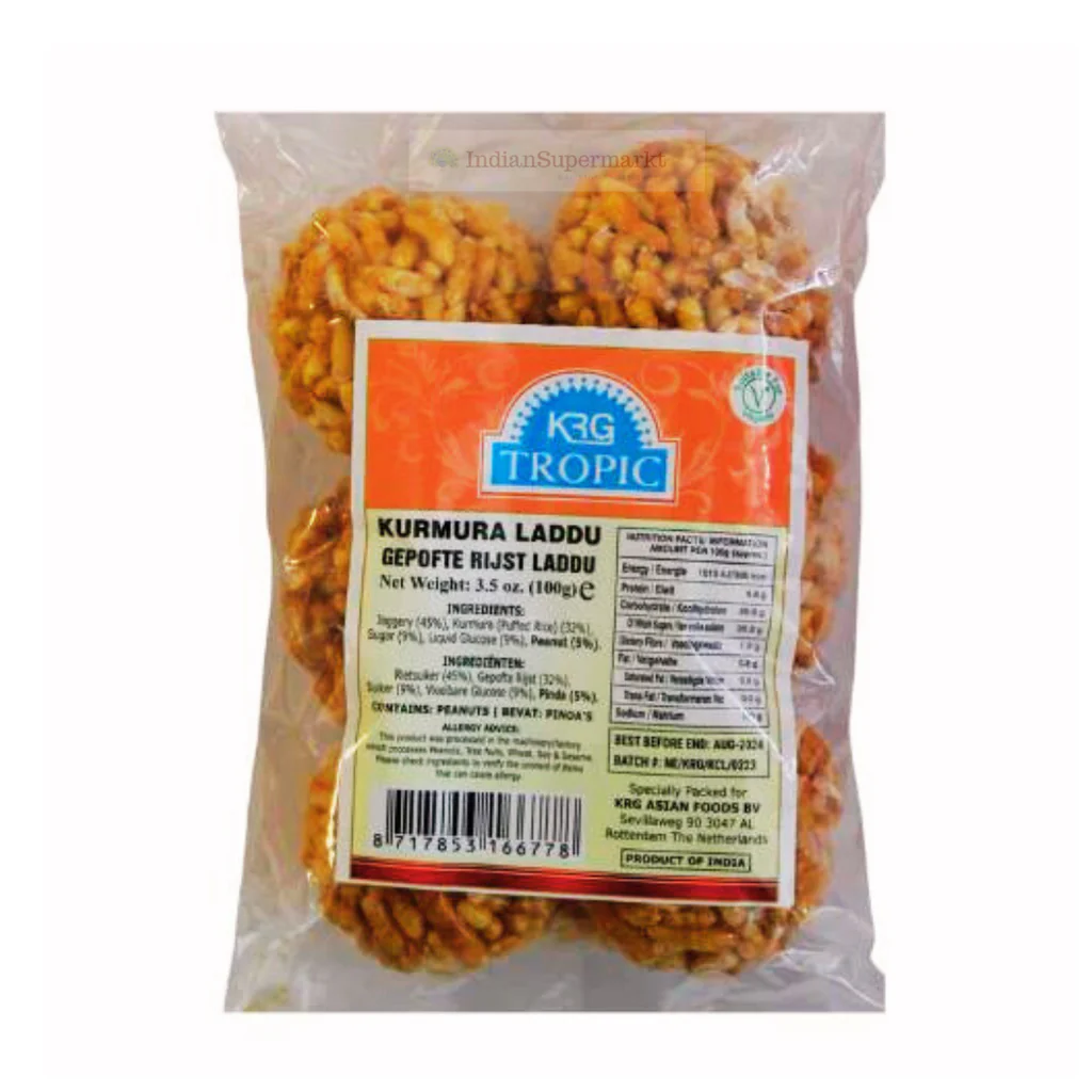 [KRG Gajak Mamra Laddu 100 gm] KRG Gajak Mamra Laddu 100 gm