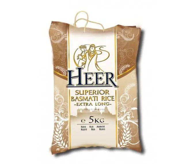 Heer Long Grain Basmati rice 5 kg
