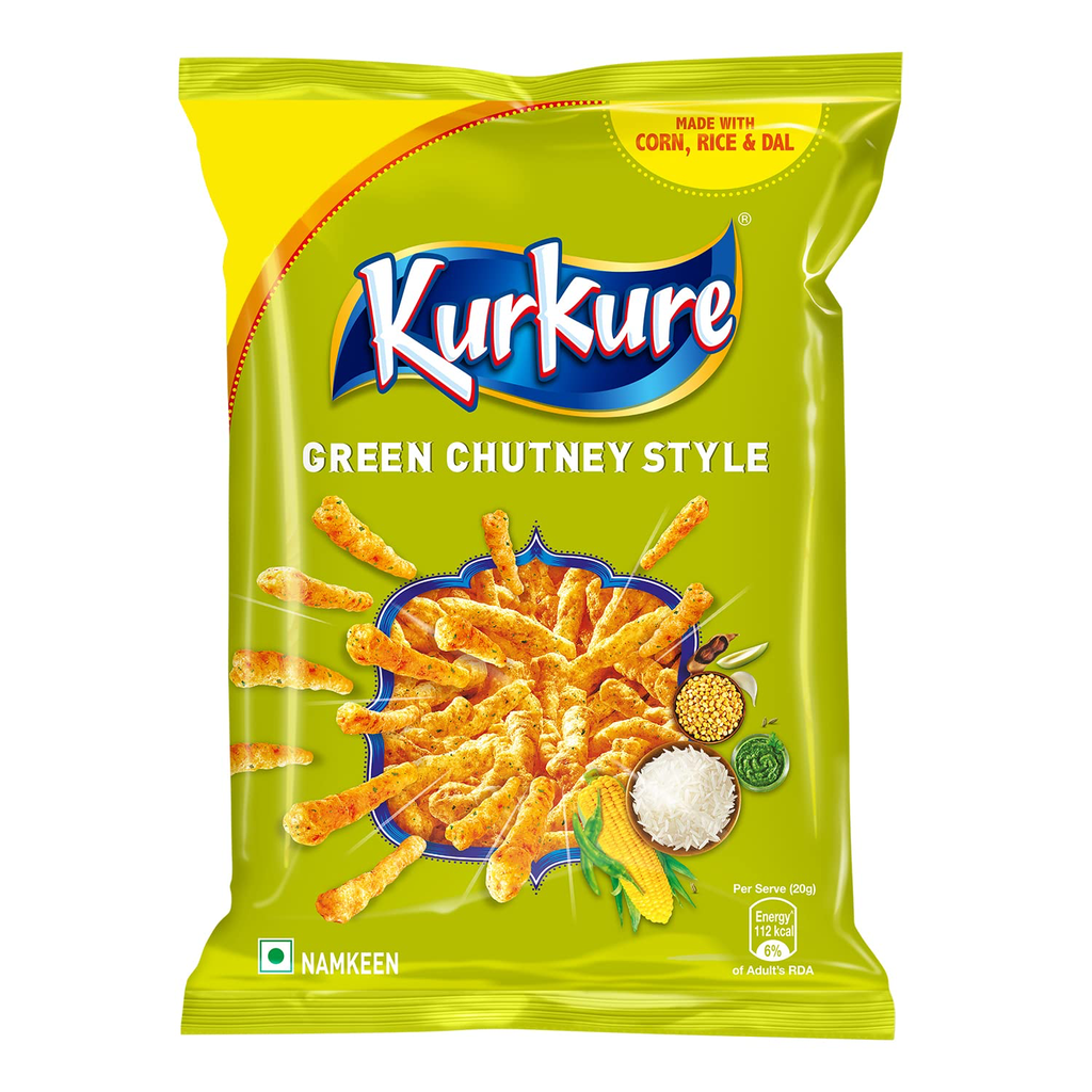 [KURKURE Green Chutney Rajasthani 75 gm] KURKURE Green Chutney Rajasthani 75 gm