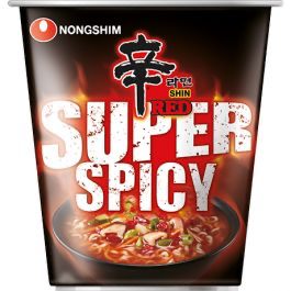 NONGSHIM Instant Cup Noodle Shin Red Super Spicy 68 gm