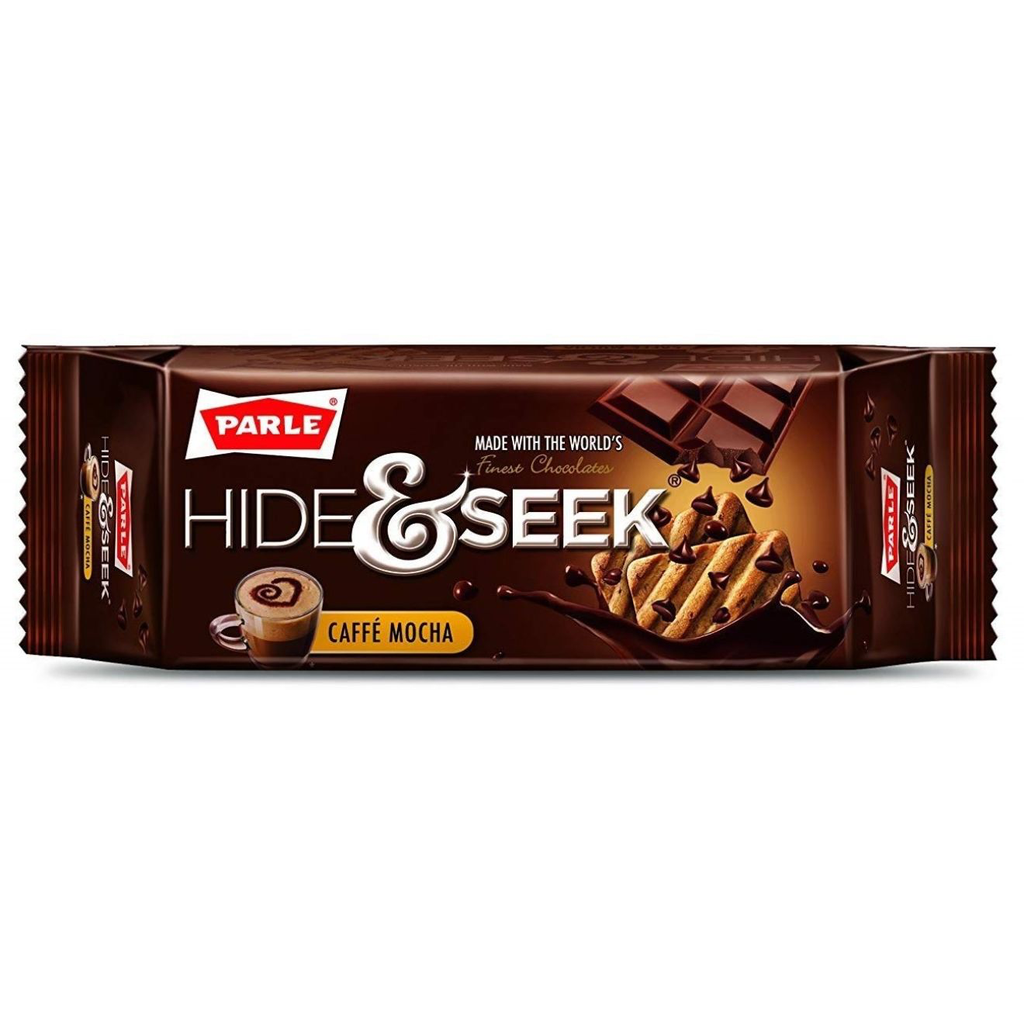 [PARLE Hide & Seek Cafe Mocha Biscuits 75 gm] PARLE Hide & Seek Cafe Mocha Biscuits 75 gm