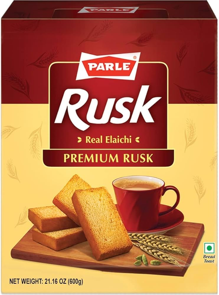 PARLE Elachi Rusk 600 gm