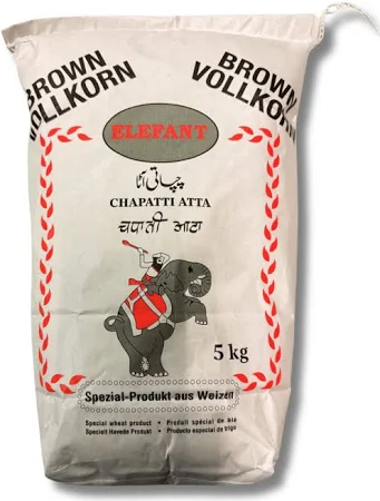 [ELEPHANT Atta Flour (Brown) 5 kg] ELEPHANT Atta Flour (Brown) 5 kg