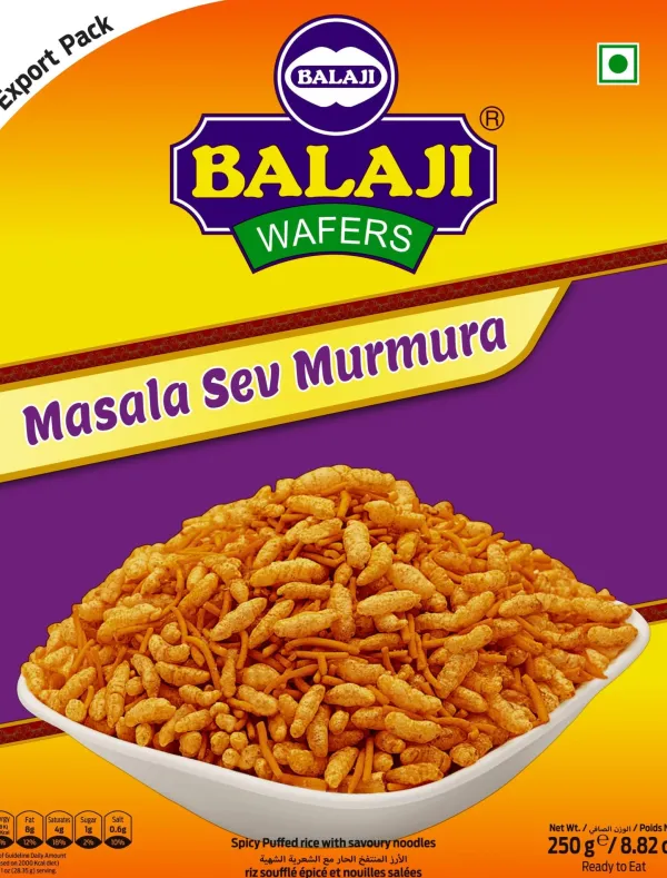[BALAJI Masala Sev Murmura 250 gm] BALAJI Masala Sev Murmura 250 gm