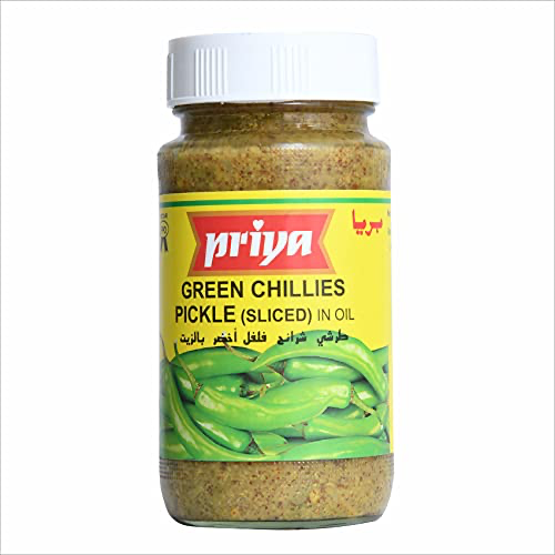 [PRIYA Red Chilli Pickle w/o Garlic 300 gm] PRIYA Red Chilli Pickle w/o Garlic 300 gm