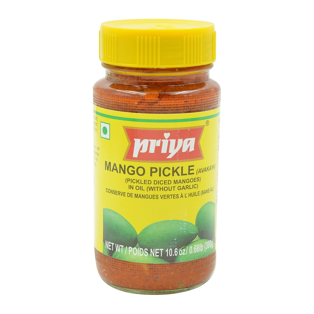 [PRIYA Mango Ginger Pickle W/O Garlic 300 gm] PRIYA Mango Ginger Pickle W/O Garlic 300 gm