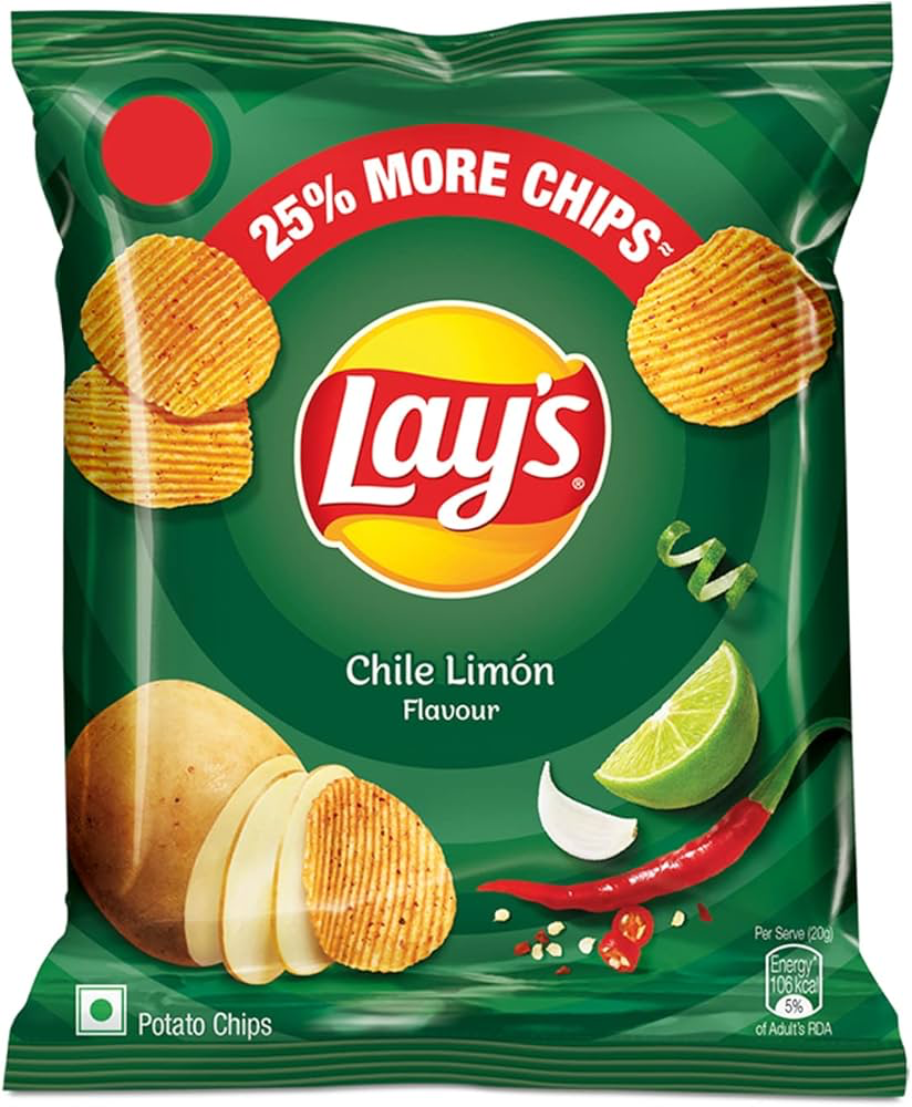 LAYS Chilli Lemon 52 gm