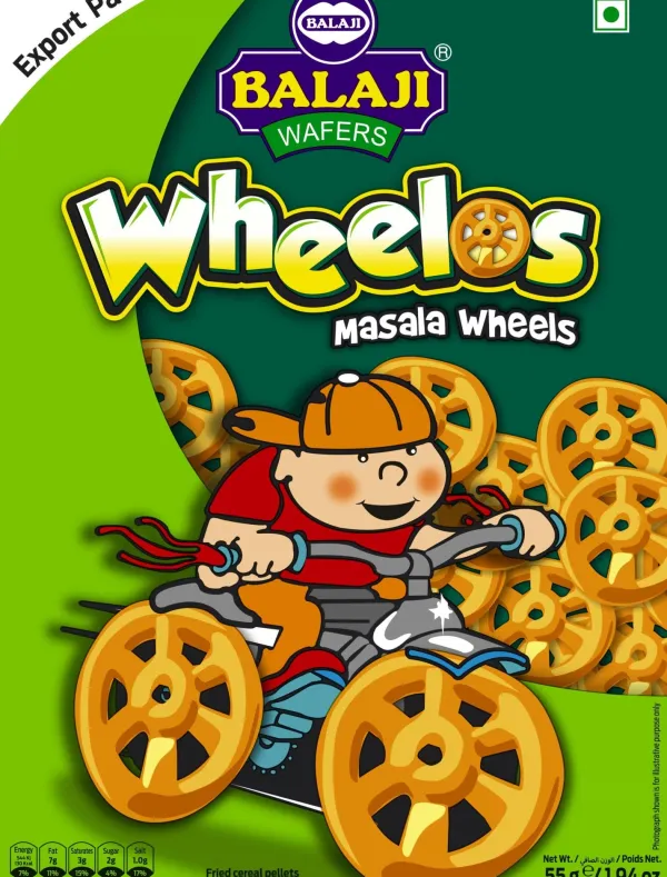 [BALAJI Masala Wheels 55 gm] BALAJI Masala Wheels 55 gm