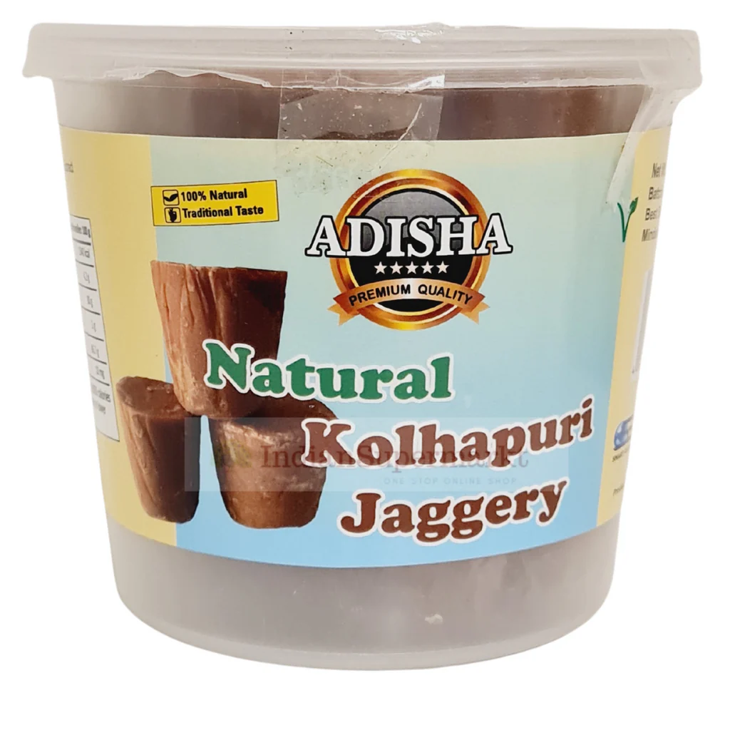 ADISHA Natural Kolhapuri Jaggery Brown 500 gm