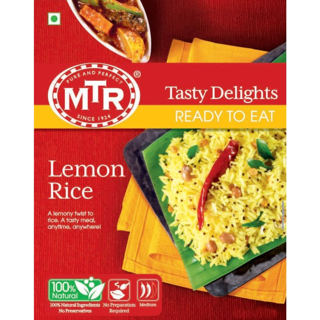 MTR Ready to Eat Lemon Rice 250 gm